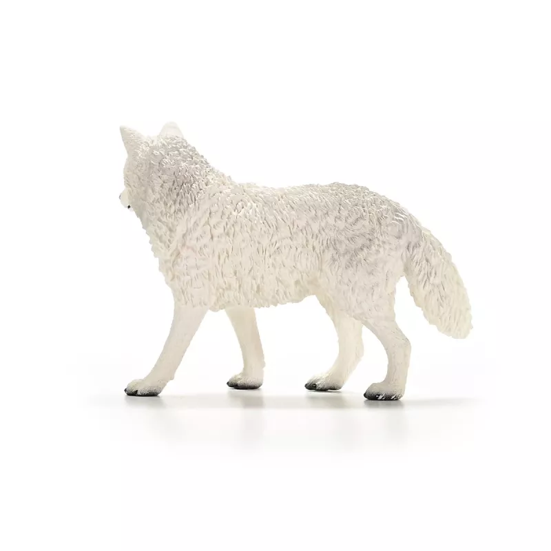 Figura Schleich Wilk Polarny 14880 – Figura de animal, modelo de plástico detallado, figura coleccionable