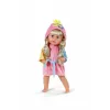 BABY born albornoz de baño 43 cm albornoz para muñeca