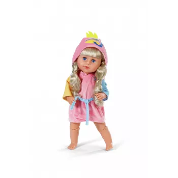 BABY born albornoz de baño 43 cm albornoz para muñeca