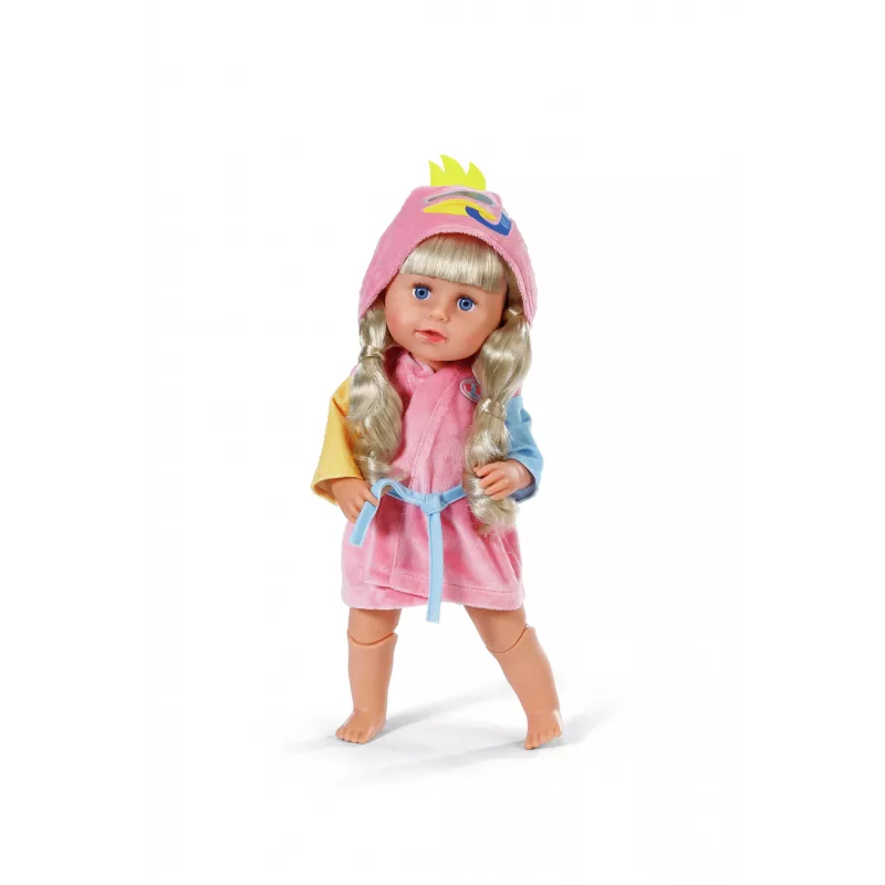 BABY born albornoz de baño 43 cm albornoz para muñeca