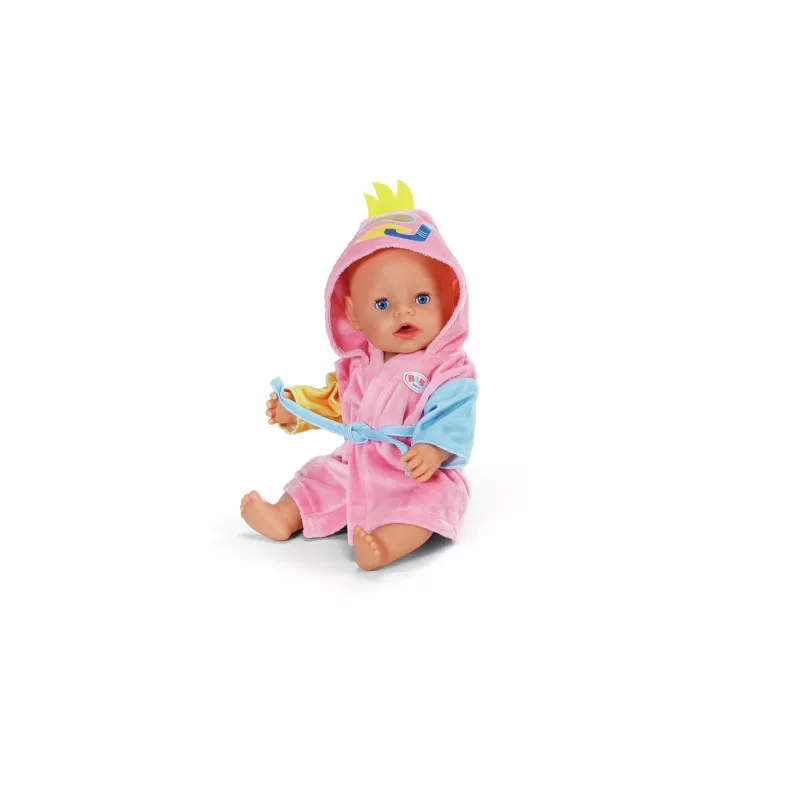 BABY born albornoz de baño 43 cm albornoz para muñeca
