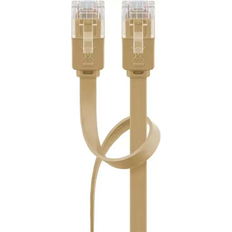 Cable de red Goobay 95881 marrón claro 10m Cat6 U/UTP