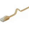 Cable de red Goobay 95881 marrón claro 10m Cat6 U/UTP