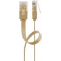 Cable de red Goobay 95881 marrón claro 10m Cat6 U/UTP