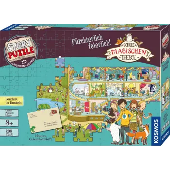 Puzzle Story: Die Schule der magischen Tiere - Fürchterlich feierlich!