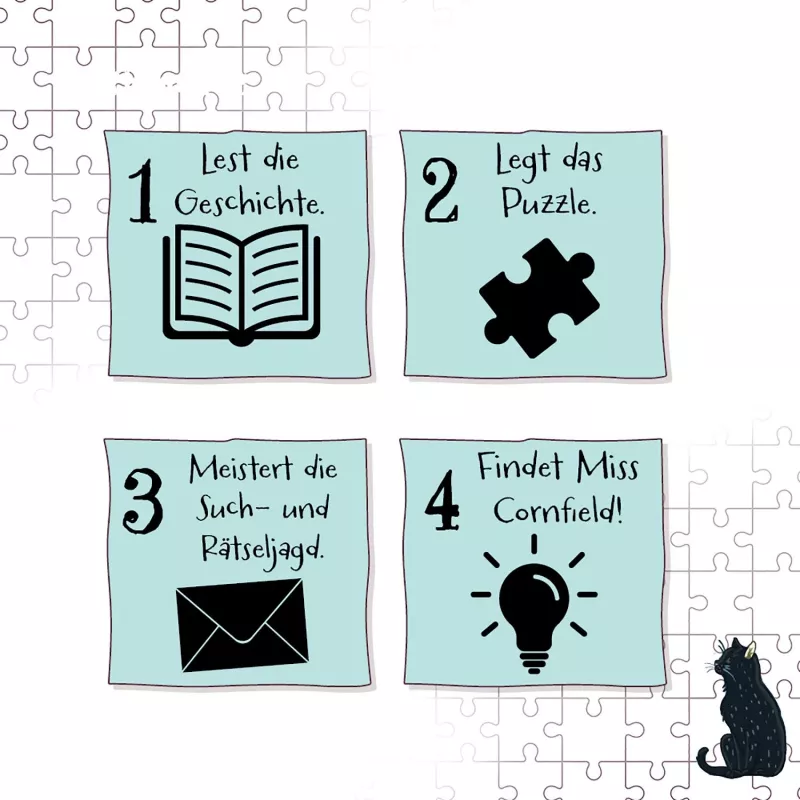 Puzzle Story: Die Schule der magischen Tiere - Fürchterlich feierlich!