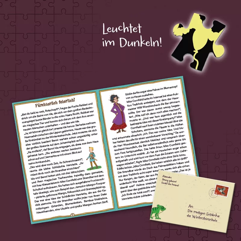 Puzzle Story: Die Schule der magischen Tiere - Fürchterlich feierlich!