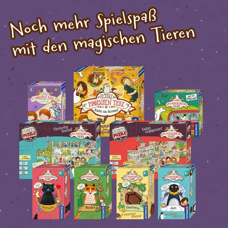 Puzzle Story: Die Schule der magischen Tiere - Fürchterlich feierlich!