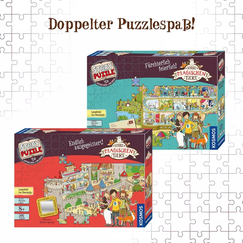 Puzzle Story: Die Schule der magischen Tiere - Fürchterlich feierlich!