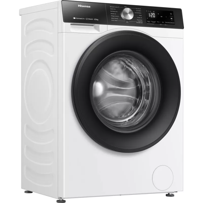 Hisense WD3S8043BW3 lavadora-secadora de libre instalación carga frontal blanca