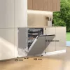 Gorenje GV663A66 totalmente integrable 16 cubiertos