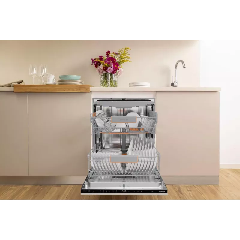 Gorenje GV663A66 totalmente integrable 16 cubiertos