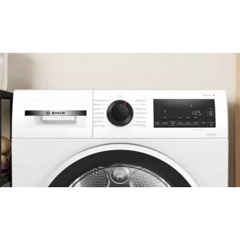 Bosch Serie 6 WQG241001 secadora de libre instalación carga frontal 9 kg blanca