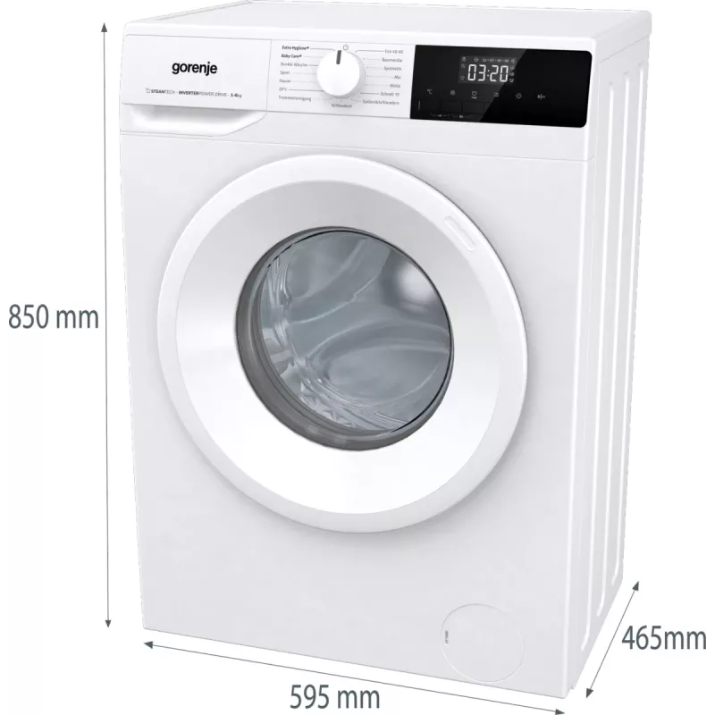 Gorenje WNHPI62SCPS/DE lavadora carga frontal 6 kg 1200 rpm blanca