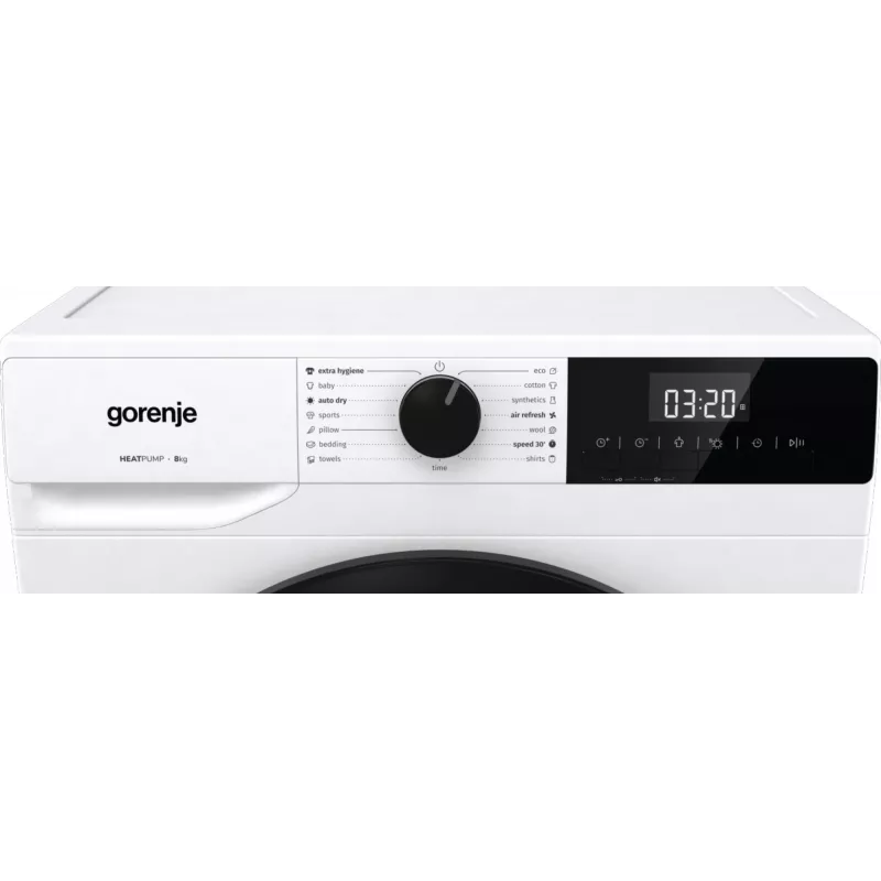 Gorenje DHNE83 secadora de libre instalación carga frontal 8 kg blanca