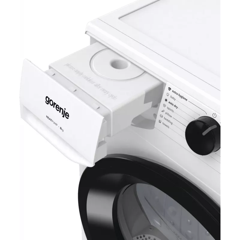 Gorenje DHNE83 secadora de libre instalación carga frontal 8 kg blanca