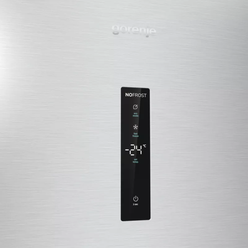 Congelador vertical Gorenje FN619DAXL6 BK065B, 280 L, 12,6 kg/24h, SN-N, sistema No Frost, D, gris