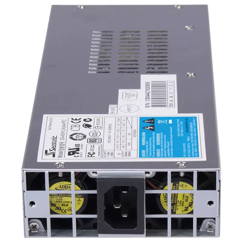 Fuente de alimentación Seasonic SS-400H1U 400W, gris, PFC activo