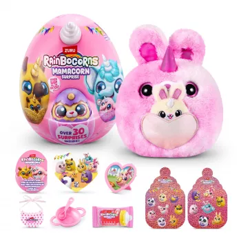 Figura de juguete Zuru Mamacorn Surprise – figura individual coleccionable Rainbocorns surtida