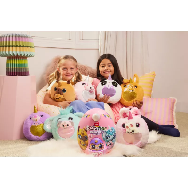 Figura de juguete Zuru Mamacorn Surprise – figura individual coleccionable Rainbocorns surtida