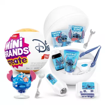 Cápsula Mini Brands Create Disney Snacks serie 1, cocina, 8 año(s), pilas incluidas, LR44, multicolor