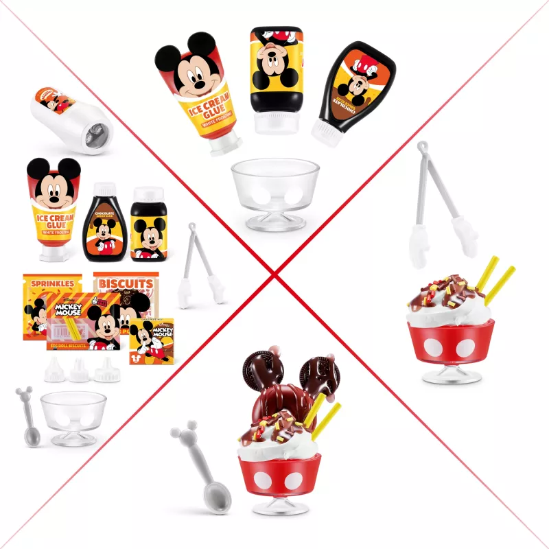Cápsula Mini Brands Create Disney Snacks serie 1, cocina, 8 año(s), pilas incluidas, LR44, multicolor