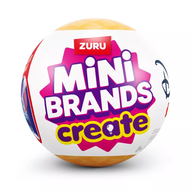 Cápsula Mini Brands Create Disney Snacks serie 1, cocina, 8 año(s), pilas incluidas, LR44, multicolor