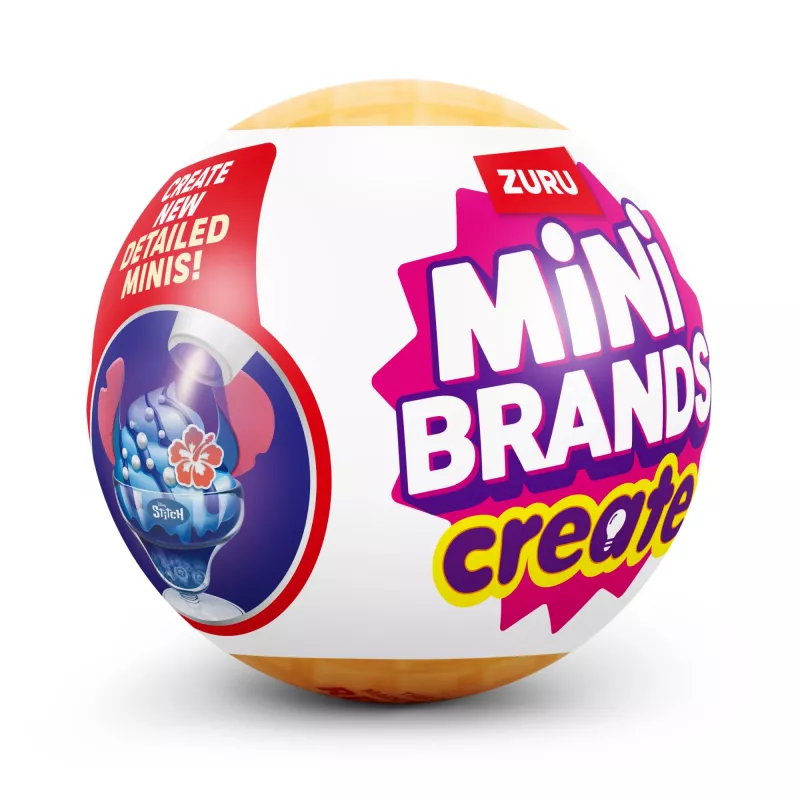 Cápsula Mini Brands Create Disney Snacks serie 1, cocina, 8 año(s), pilas incluidas, LR44, multicolor