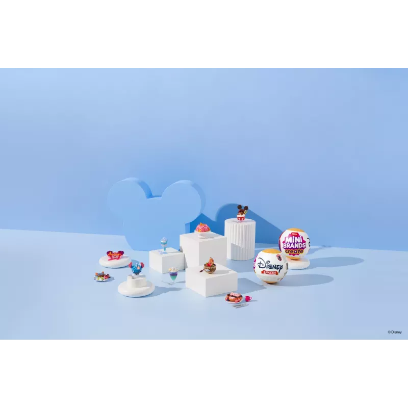 Cápsula Mini Brands Create Disney Snacks serie 1, cocina, 8 año(s), pilas incluidas, LR44, multicolor