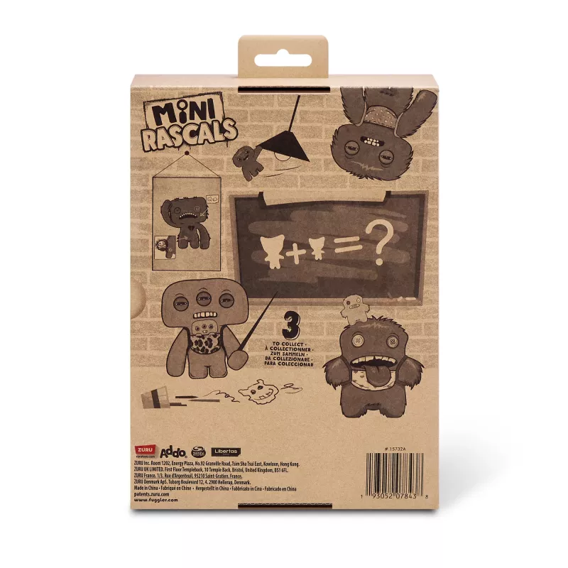 ZURU Fuggler Mini Rascals 9 pulgadas surtido serie 1 (Double Trouble).