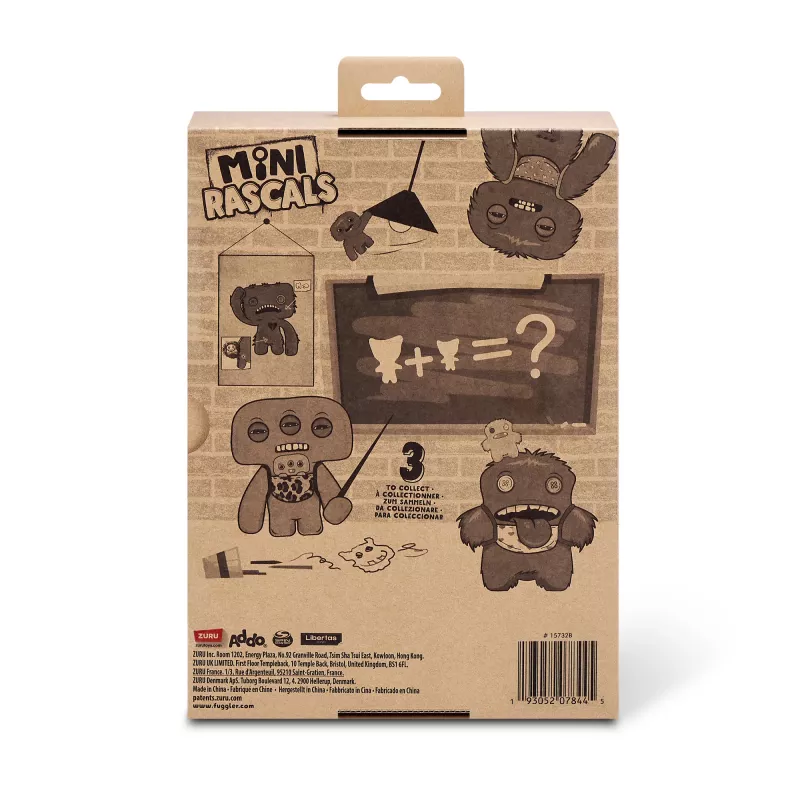 ZURU Fuggler Mini Rascals 9 pulgadas surtido serie 1 (Double Trouble).
