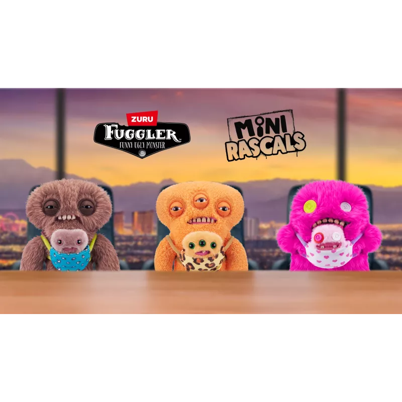 ZURU Fuggler Mini Rascals 9 pulgadas surtido serie 1 (Double Trouble).