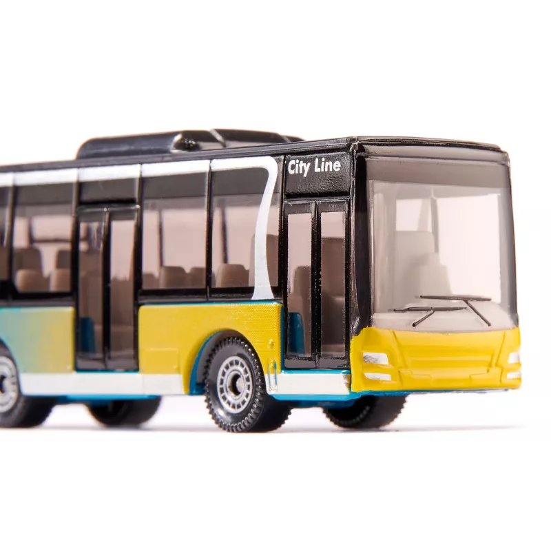 Modelo de autobús urbano Siku premontado
