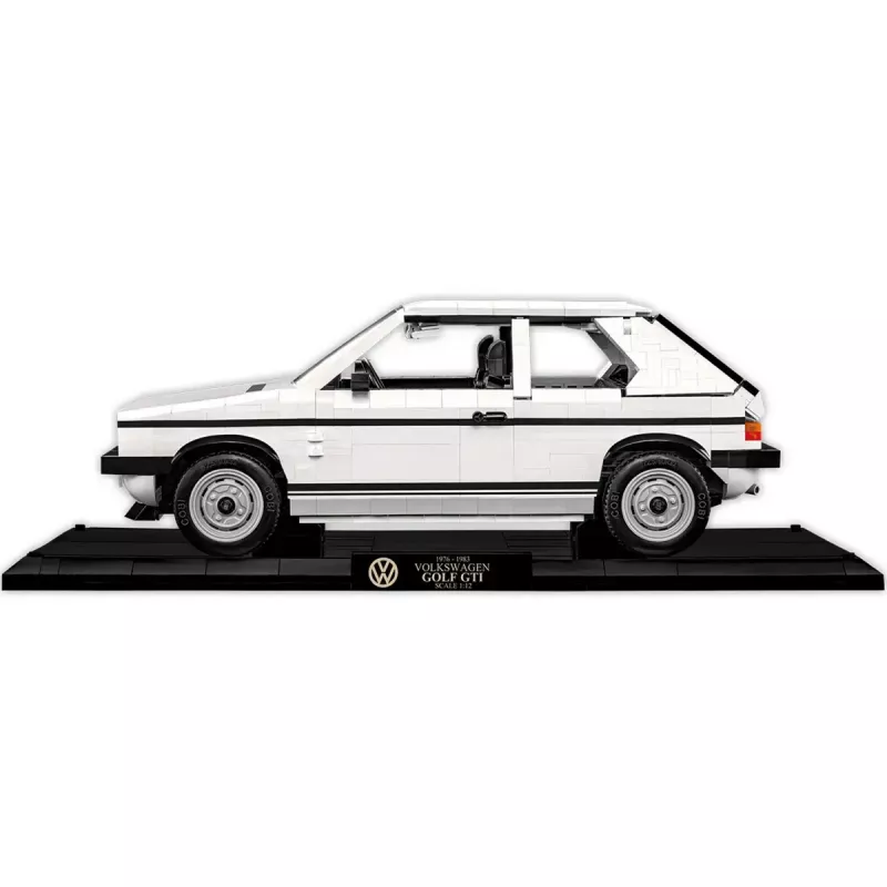 Maqueta a escala 1:12 Cobi Volkswagen Golf GTI 1976–1983 Executive Edition — réplica detallada para montar