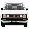 Maqueta a escala 1:12 Cobi Volkswagen Golf GTI 1976–1983 Executive Edition — réplica detallada para montar