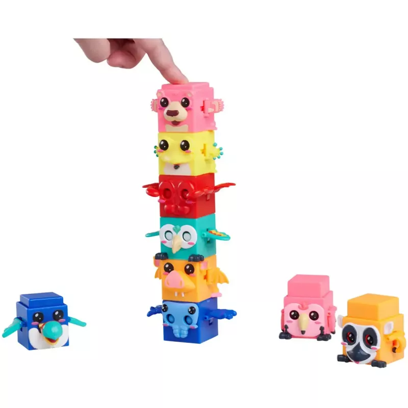 Pack de figuras de juego, Simba-Dickie Bloxies Serie 2 — 4 figuras surtidas