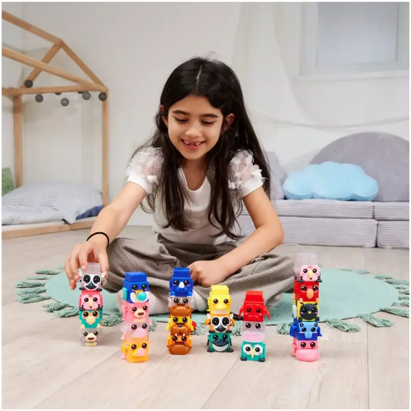 Pack de figuras de juego, Simba-Dickie Bloxies Serie 2 — 4 figuras surtidas