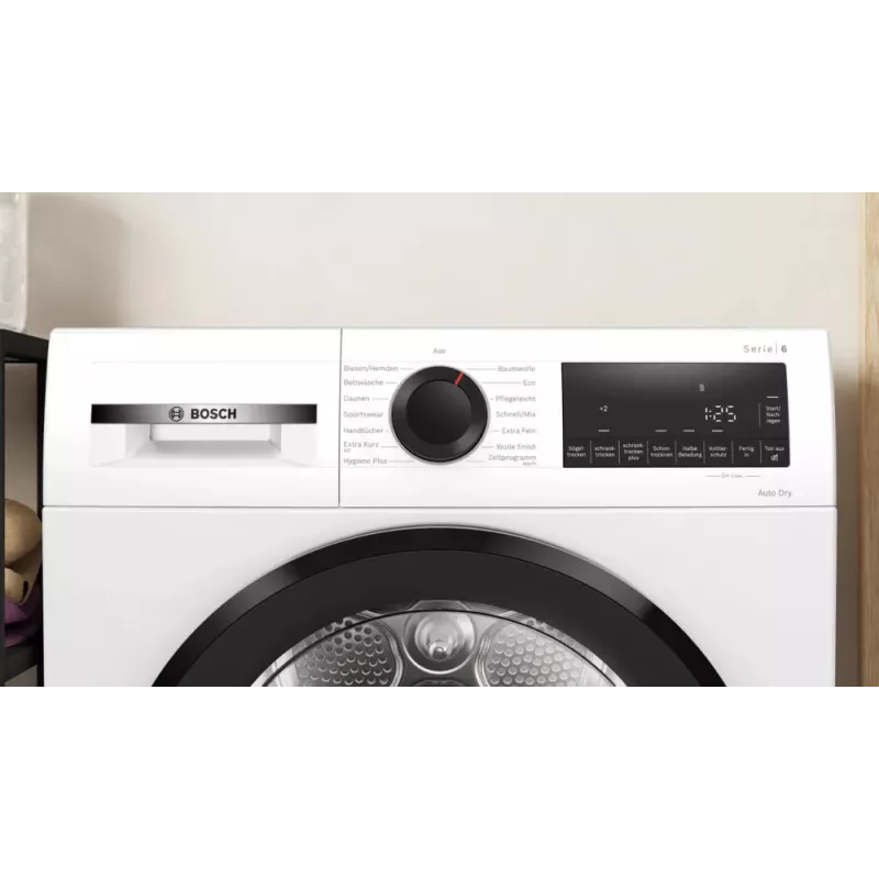 Bosch Serie 6 WQG243D41 Secadora independiente carga frontal 9 kg blanco