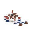 schleich HORSE CLUB Aventura western de Hannah, 5 años, caballos, multicolor, plástico