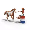 schleich HORSE CLUB Aventura western de Hannah, 5 años, caballos, multicolor, plástico