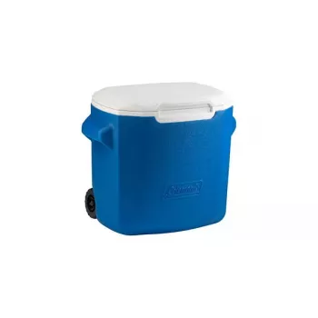 Nevera portátil Coleman 28QT Performance 26L azul blanco