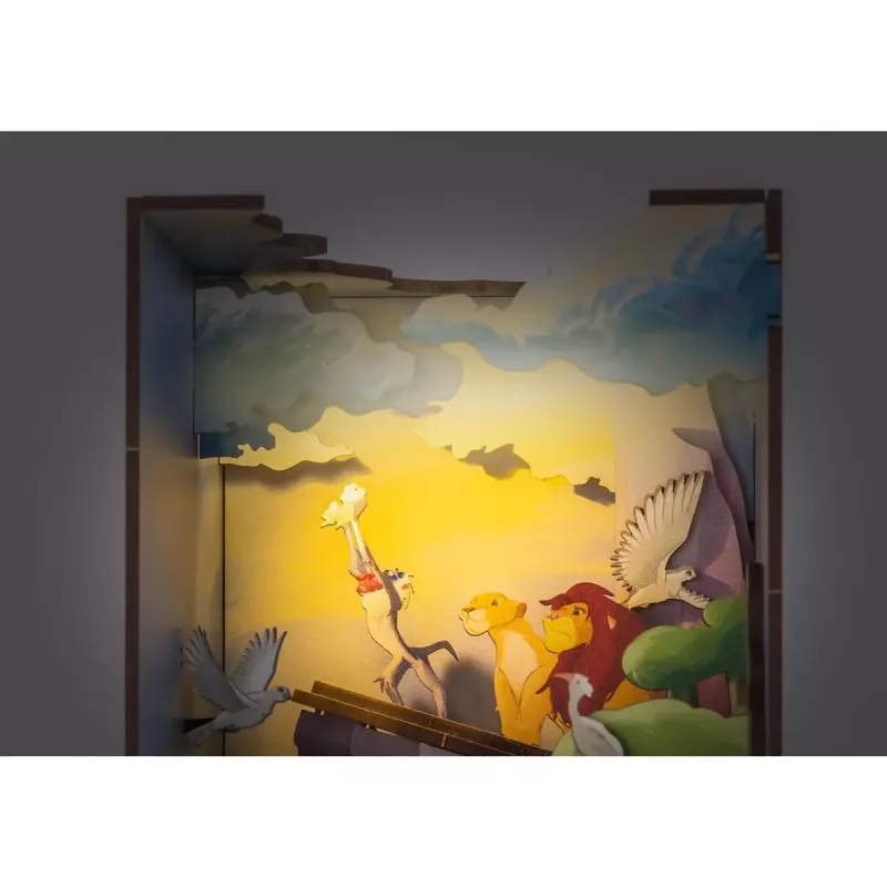 Maqueta de plástico REVELL Tiny Adventures Disney El Rey León 00534 — escala no indicada, piezas encajables, para niños