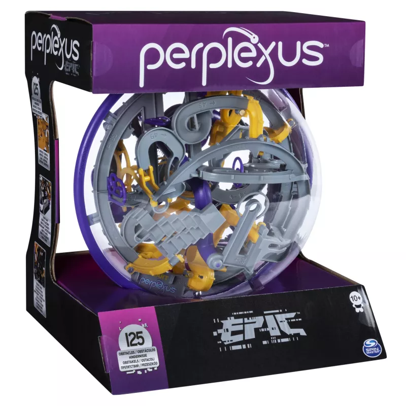 Perplexus Epic, juego de laberinto puzzle 3D con 125 obstáculos (la edición puede variar), de