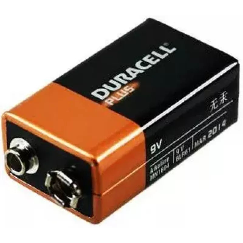Pila de un solo uso Duracell Plus Power 9V alcalina