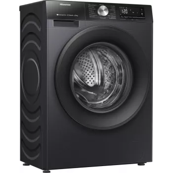Hisense WD3S8043BB3 Lavadora secadora independiente carga frontal negro