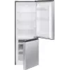 Frigorífico independiente BOMANN KG 322.1, 175 L de volumen total, acero inoxidable, compartimento frigorífico 122 L + congelador 53 L, clase D, 39 dB