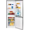 Frigorífico independiente BOMANN KG 322.1, 175 L de volumen total, acero inoxidable, compartimento frigorífico 122 L + congelador 53 L, clase D, 39 dB