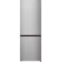 Frigorífico independiente BOMANN KG 322.1, 175 L de volumen total, acero inoxidable, compartimento frigorífico 122 L + congelador 53 L, clase D, 39 dB