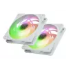 Disipador de CPU SCYTHE Mugen 6 Dual Fan White ARGB Edition, dos ventiladores de 120 mm, superficie blanca