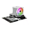 Disipador de CPU SCYTHE Mugen 6 Dual Fan White ARGB Edition, dos ventiladores de 120 mm, superficie blanca